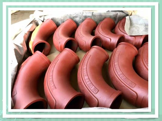 Schwing 90 derece Beton pompası dirseği Putzmeister Çift Duvar dirseği 10010479